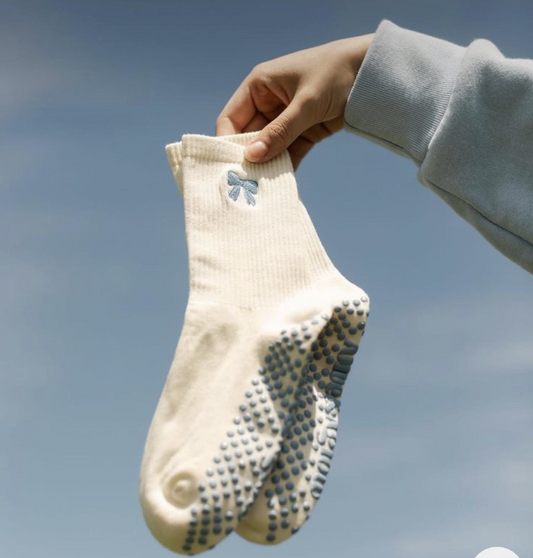 SEA SHELL GRIP SOCK